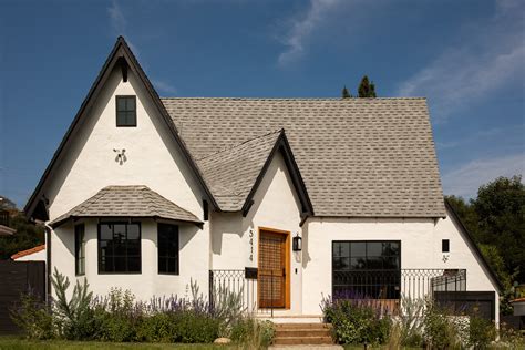 modern tudor farmhouse|two story tudor style house.